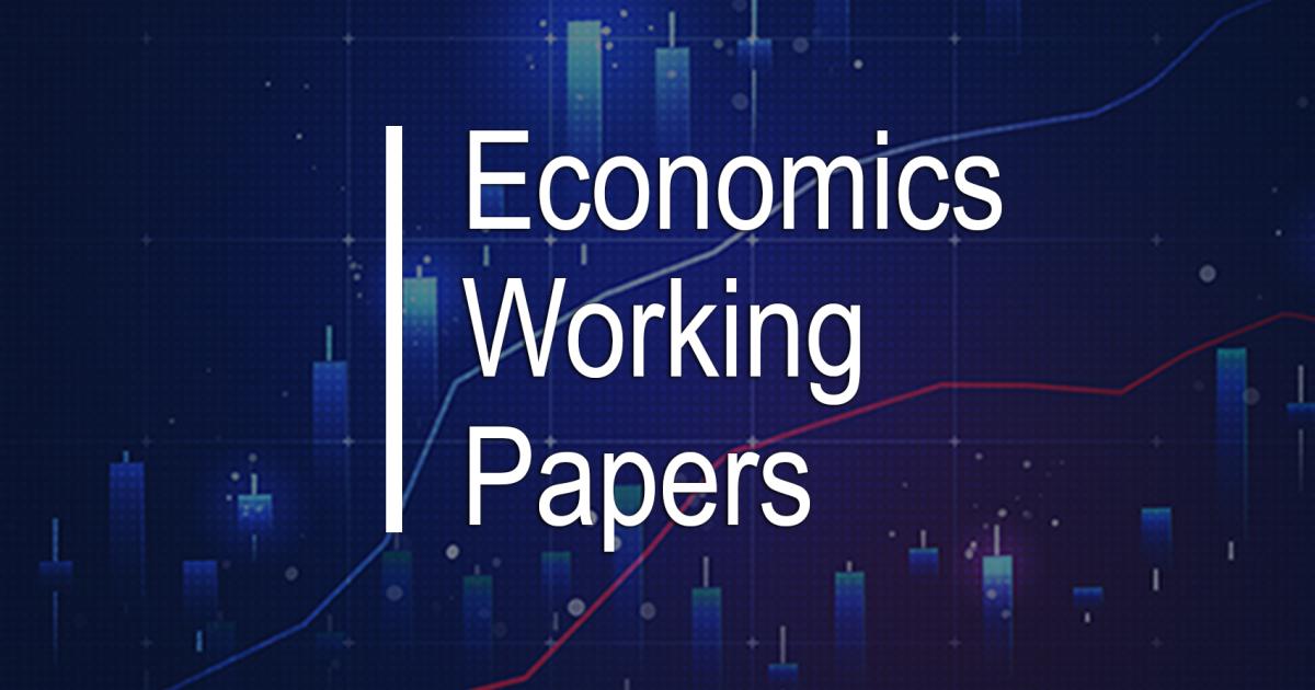 Economics Working Papers