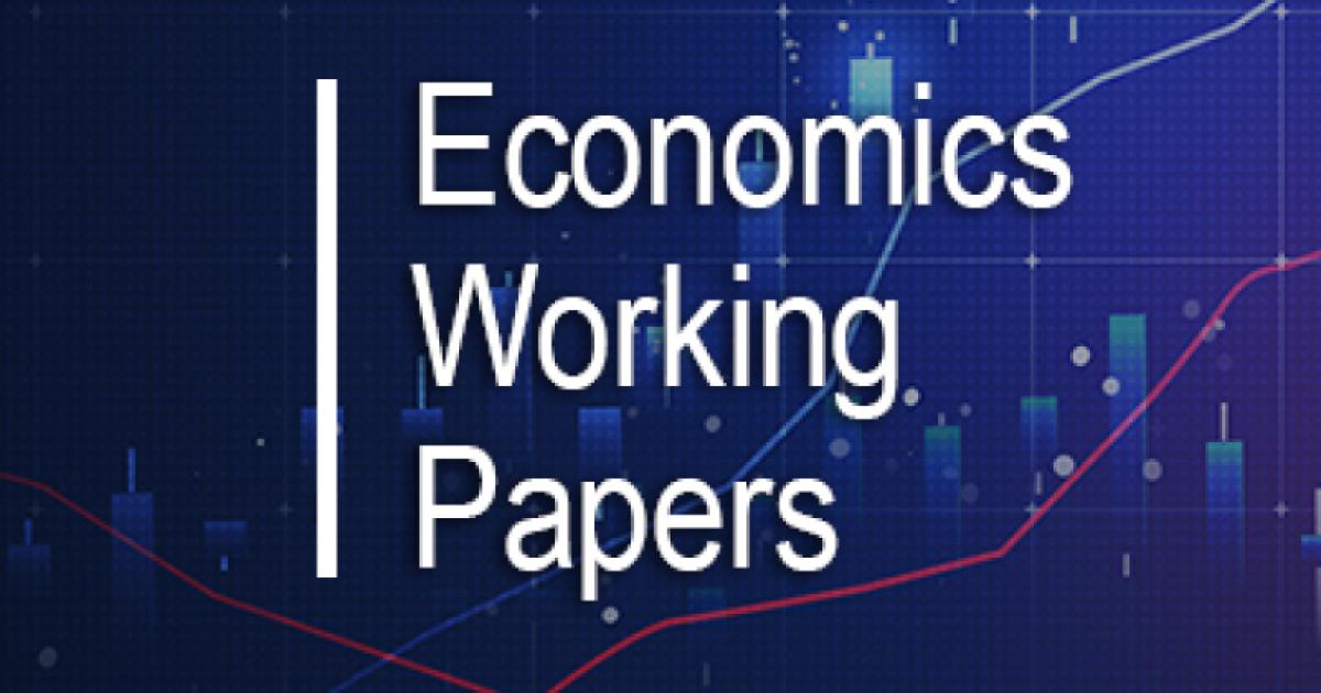 Economics Working Papers