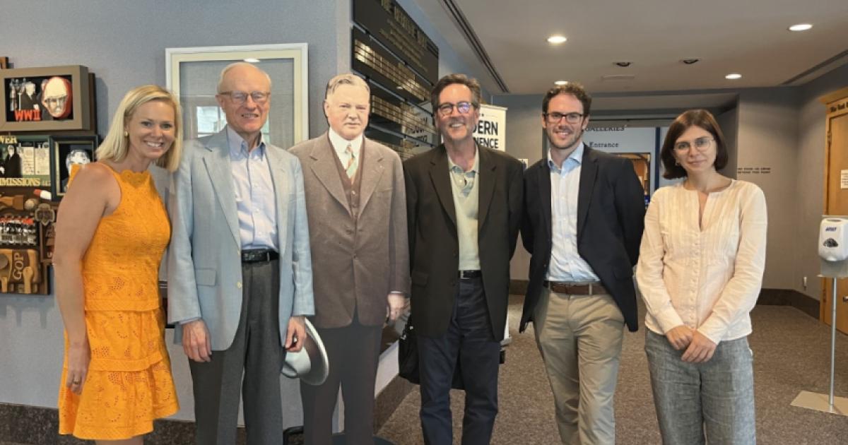 Group photo Margaret Hoover, Nash, Patenaude, Laderman, Ovcharskaia