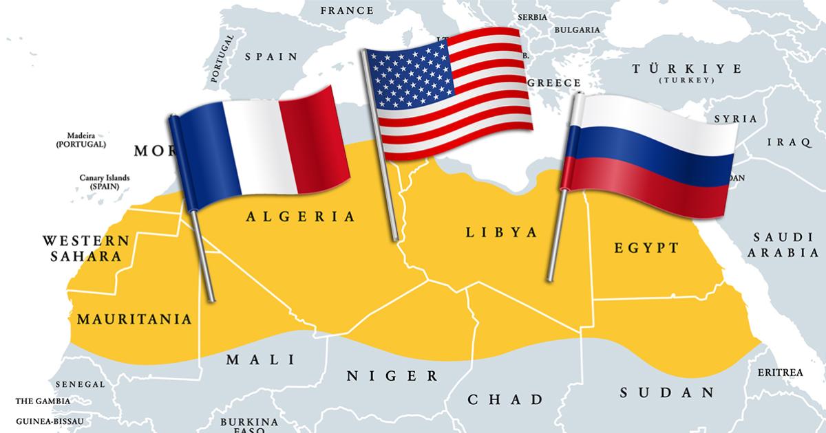 US France Russia in Sahel