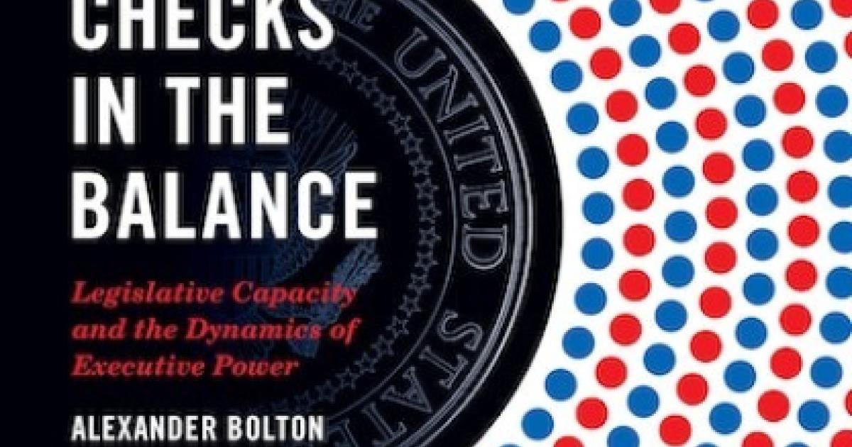 Checks in the Balance: Legislative Capacity and the Dynamics of Executive Power