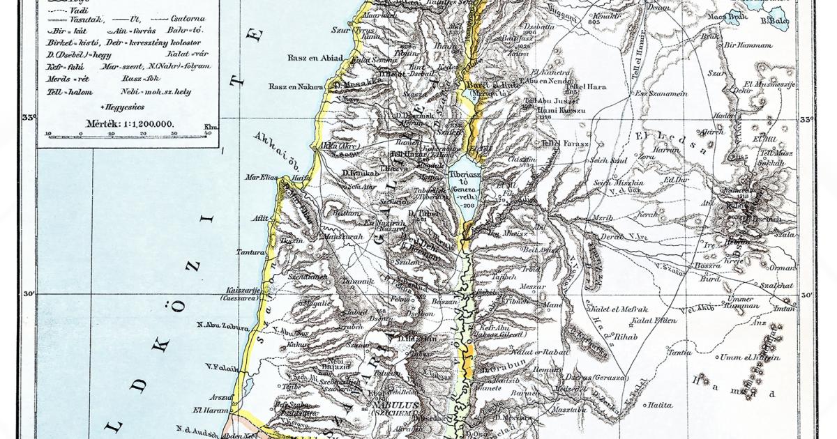 Palestine Map