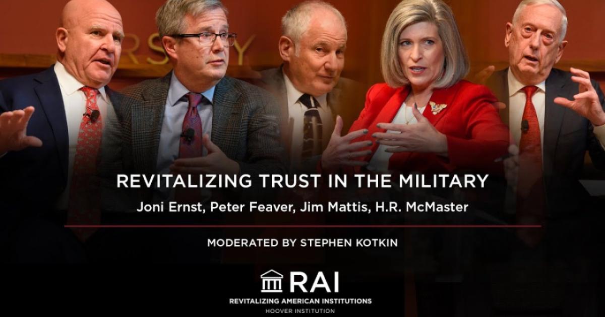 Revitalizing Trust in the Military