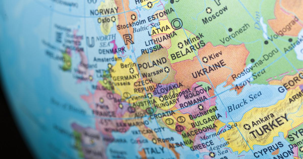 Map of Europe