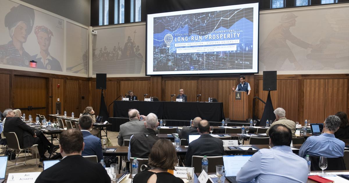 Path Towards Prosperity: Institutions & Development: Spring 2024 Conference Of The Working Group on the Foundations of Long-run Prosperity