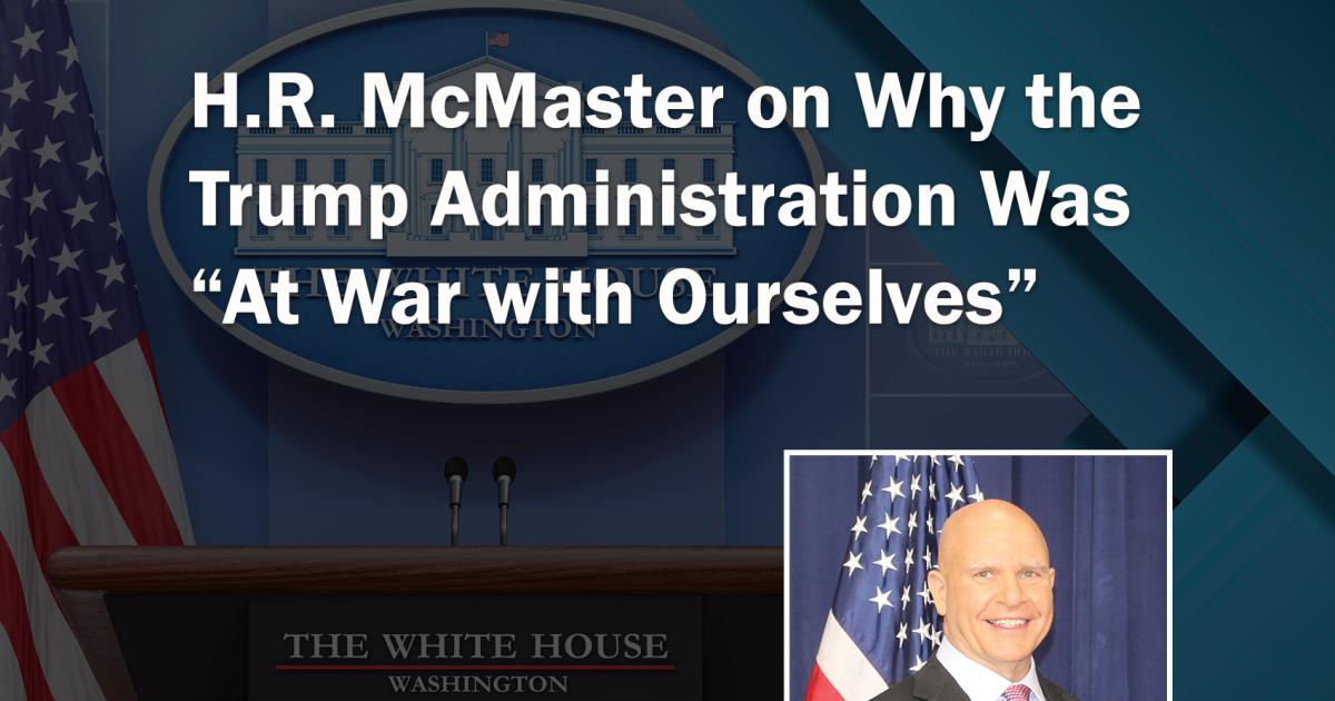 Uncommon Knowledge with H.R. McMaster