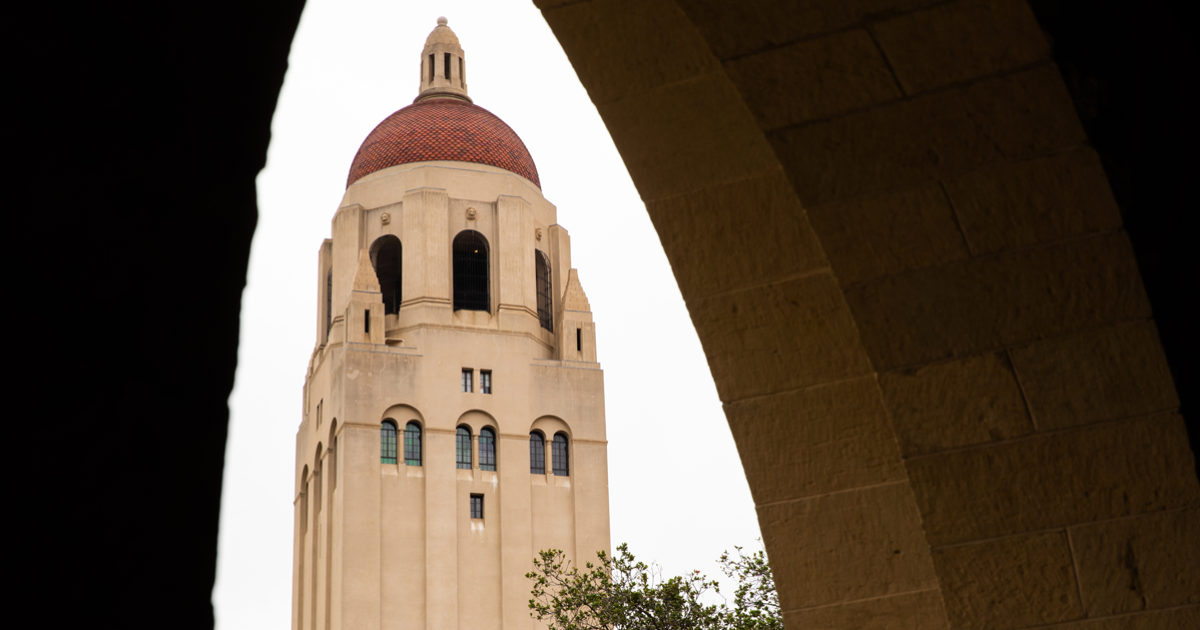 Hoover Tower. Photo credit: Patrick Beaudouin