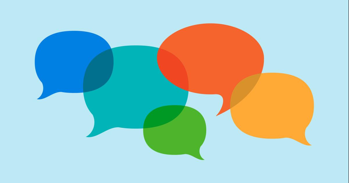 Speech Bubbles Concept stock illustration