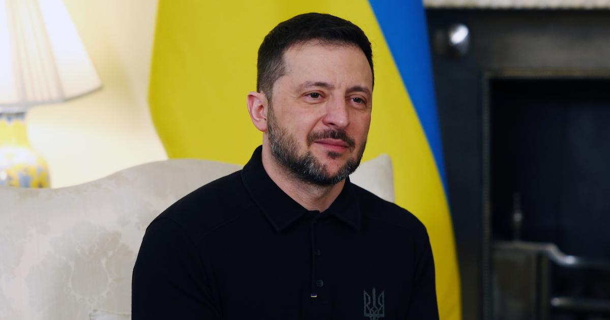Ukrainian President Zelensky Visits Downing Street Ahead Of European Leaders Summit