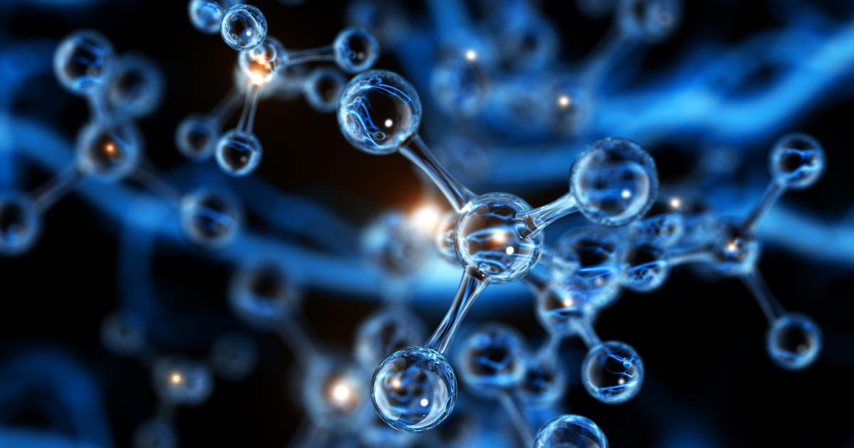 Molecular Structure Conceptual stock photo