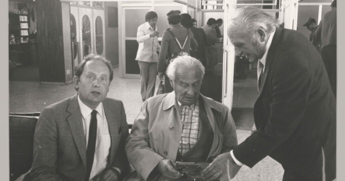 Gerd Heidemann, Karl Wolff, and Klaus Barbie
