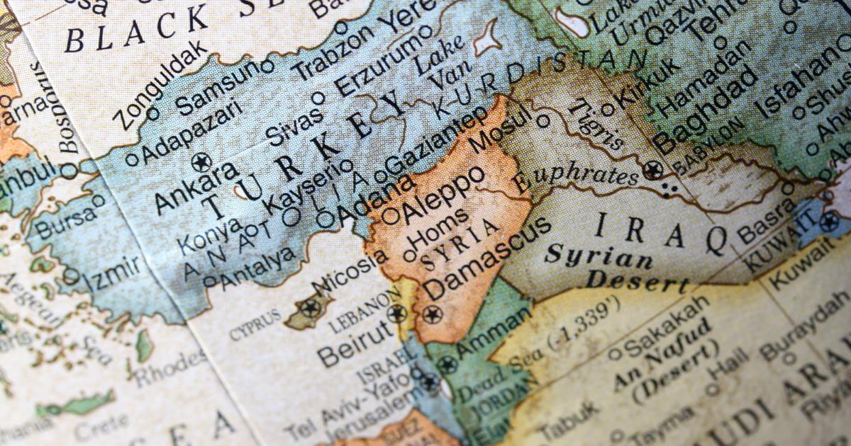 Turkey, Syria, Iraq