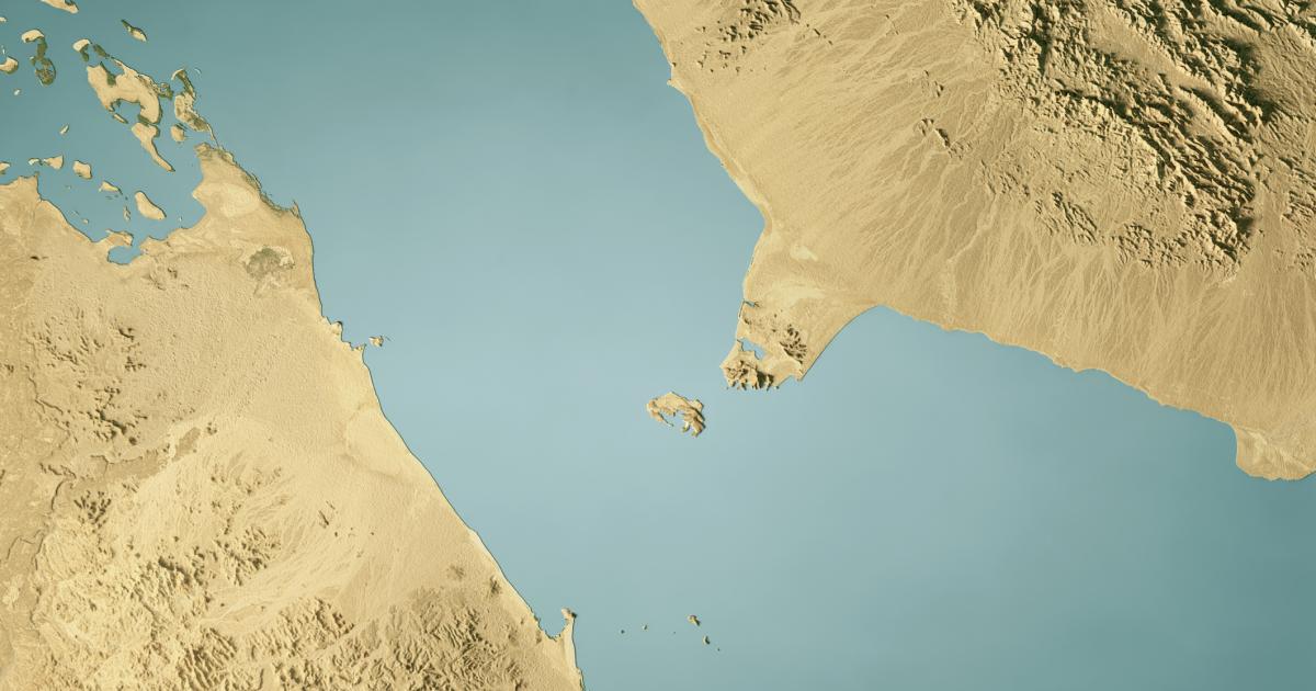 Bab Al-Mandab Strait, Red Sea, Gulf of Aden