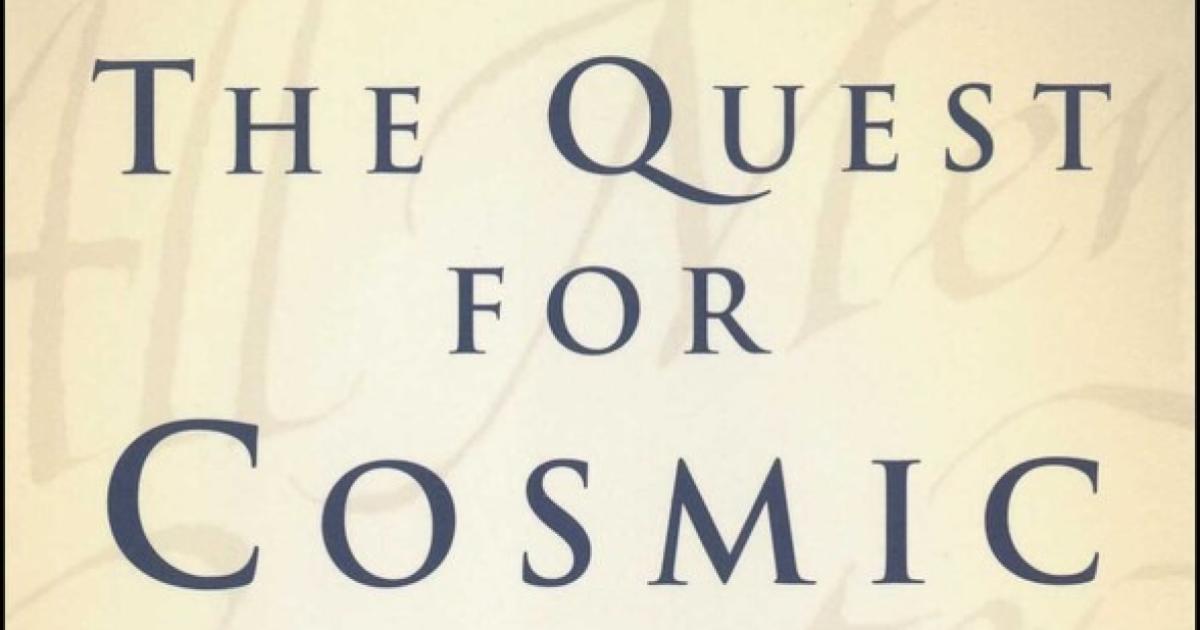 The Quest for Cosmic Justice