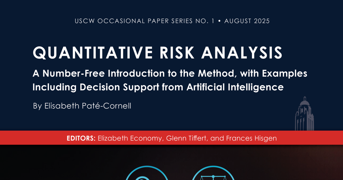 Quantitative Risk Analysis: A Number-Free Introduction to the Method, with Examples Including Decision Support from Artificial Intelligence