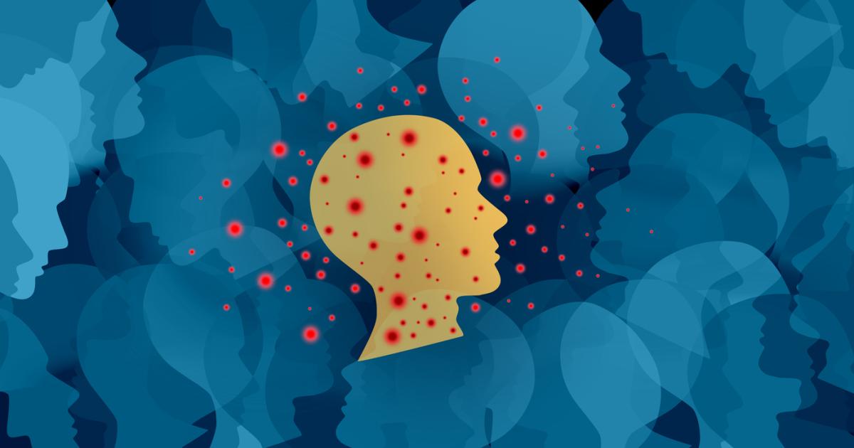 Measles Outbreak stock photo