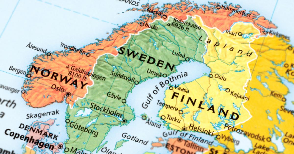 Scandinavia stock photo