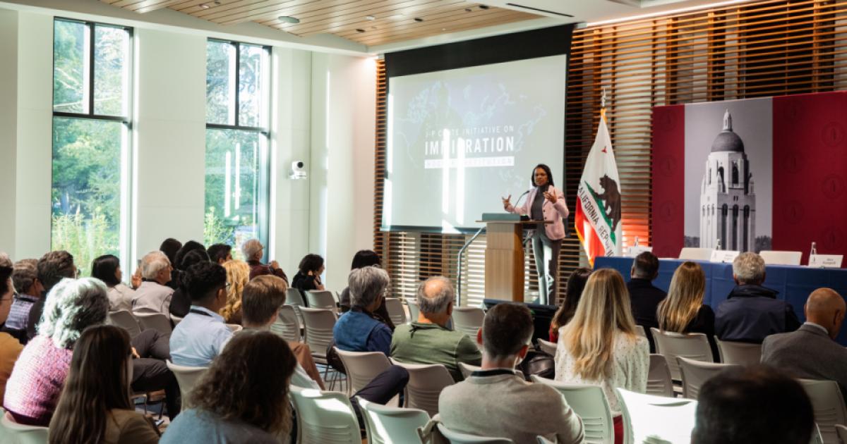 Participants at the Immigration Policy and Economics of Innovation conference on January 22, 2026. (Patrick Beaudouin)