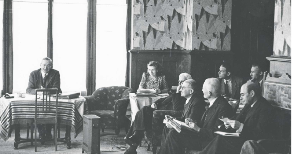 Significant portions of the Friedrich A. Hayek papers are now available through the Library & Archives’ Digital Collections Portal, including the Nobel Prize-winning economist's correspondence with leading twentieth-century intellectuals and unpublished manuscripts. Researchers worldwide can now explore primary sources documenting the evolution of free market economics, classical liberalism, and the founding of the Mont Pelerin Society.