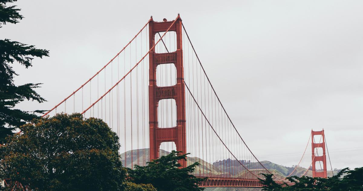 Golden Gate Bridge in San Francisco, California