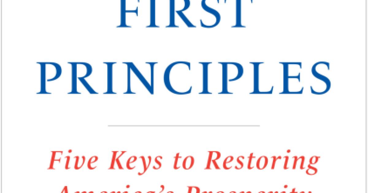 First Principles Book Cover