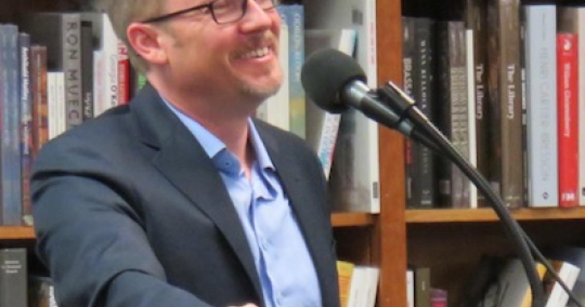 Charles King speaking at Politics &amp; Prose in Washington, DC, 2014 (Image courtesy of Taylordw via Wikimedia Commons)