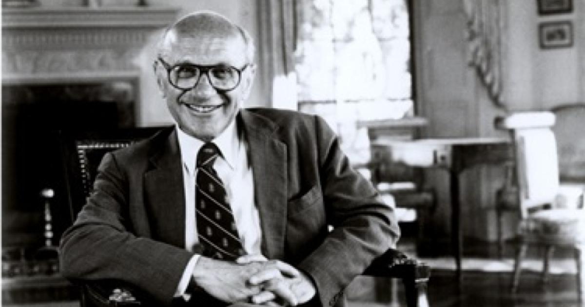 Milton Friedman, An 'Elfin Libertarian' Giant | Hoover Institution