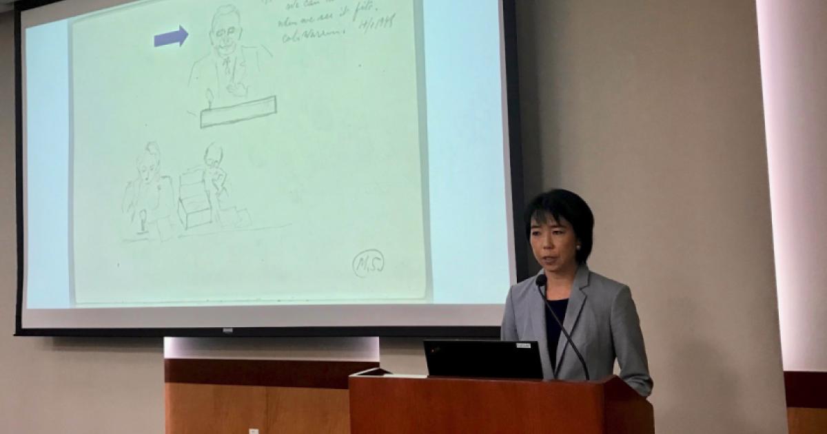 Professor of history at the University of Hawaii and a Hoover visiting fellow Yuma Totani discusses the Shigemitsu Sketchbooks.