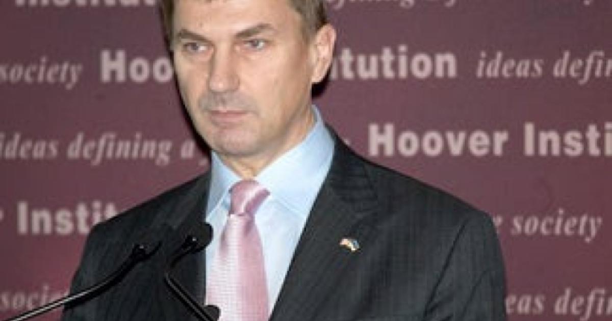 Image for Estonia Prime Minister Featured Speaker at Hoover Institution Retreat