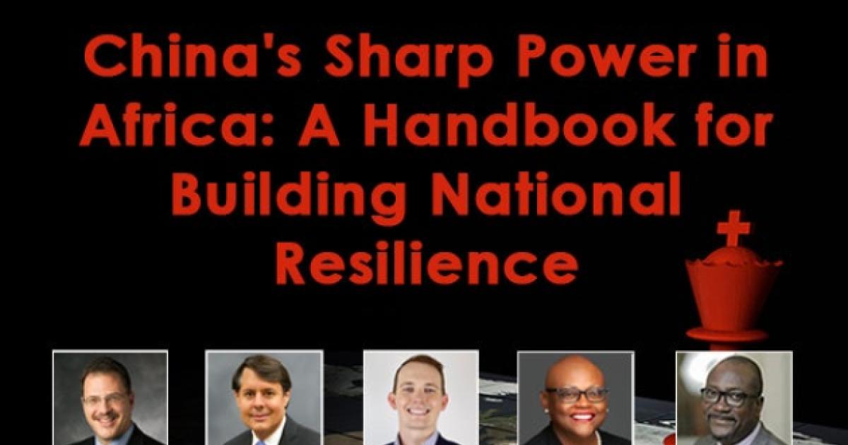 Image for China's Sharp Power In Africa: A Handbook For Building National Resilience