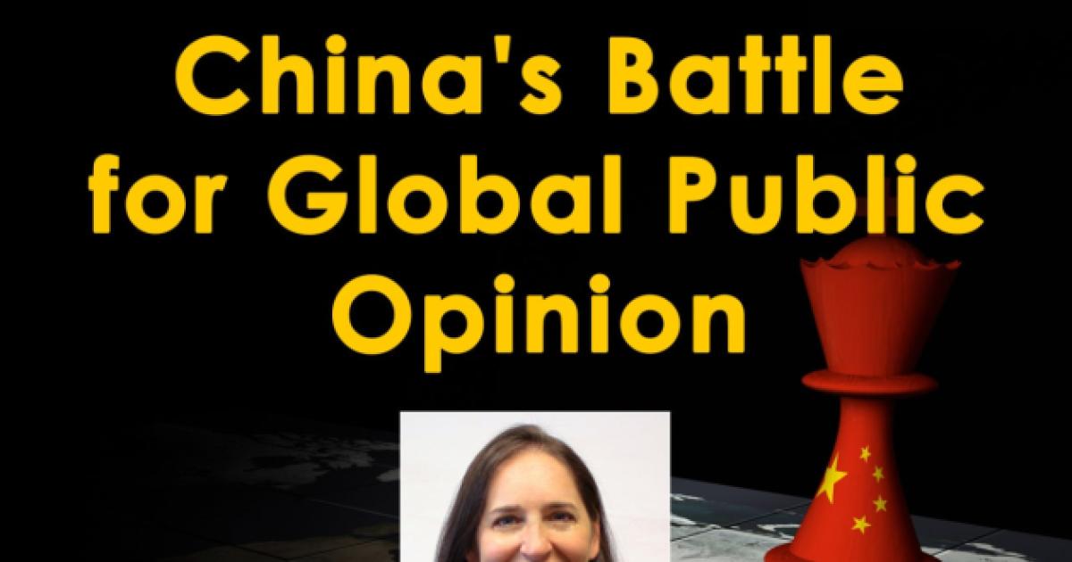 Image for China's Battle For Global Public Opinion