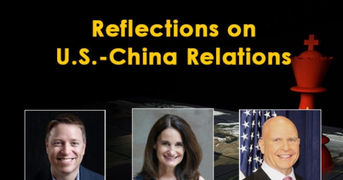 Image for Reflections On U.S.-China Relations