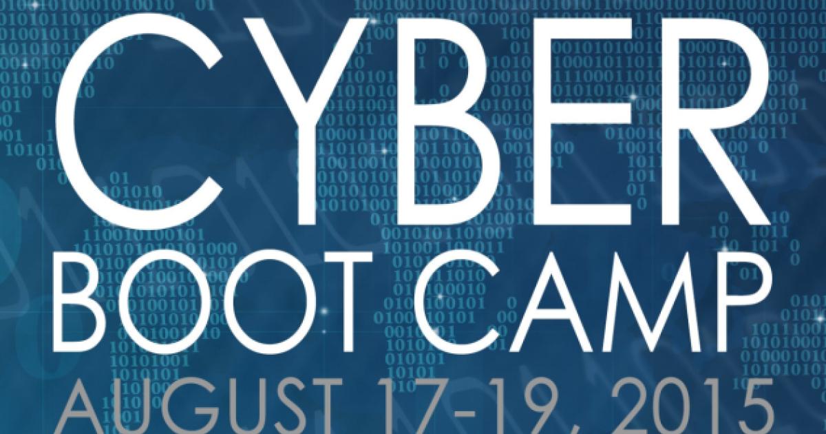 Image for Congressional Cyber Boot Camp 2015