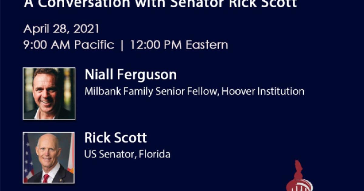 Image for A Conversation With Senator Rick Scott