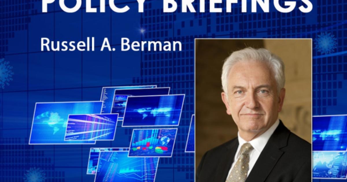 Image for Russell A. Berman: COVID-19 And Globalism