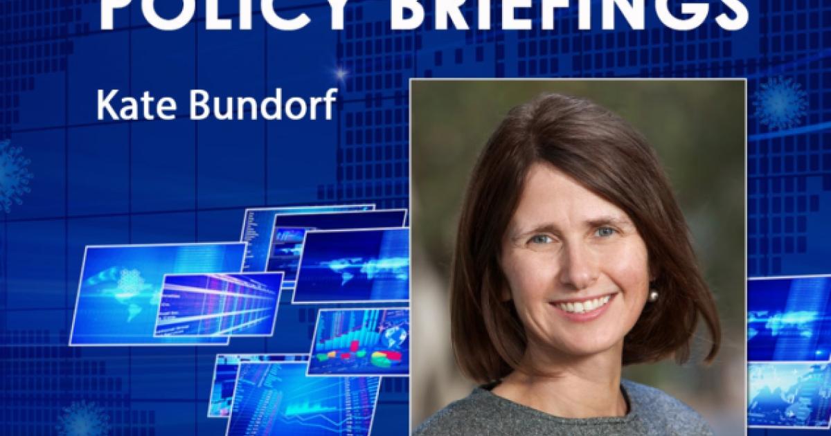 Image for Kate Bundorf: COVID-19 And The US Healthcare System