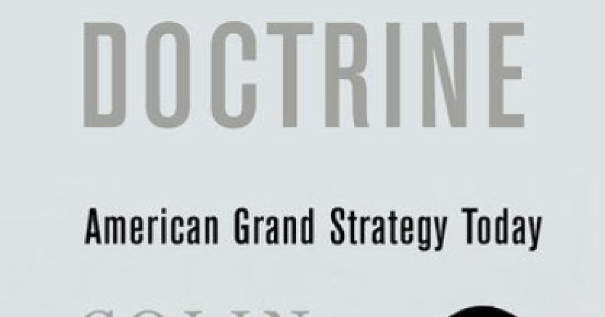 Image for The Obama Doctrine: American Grand Strategy Today