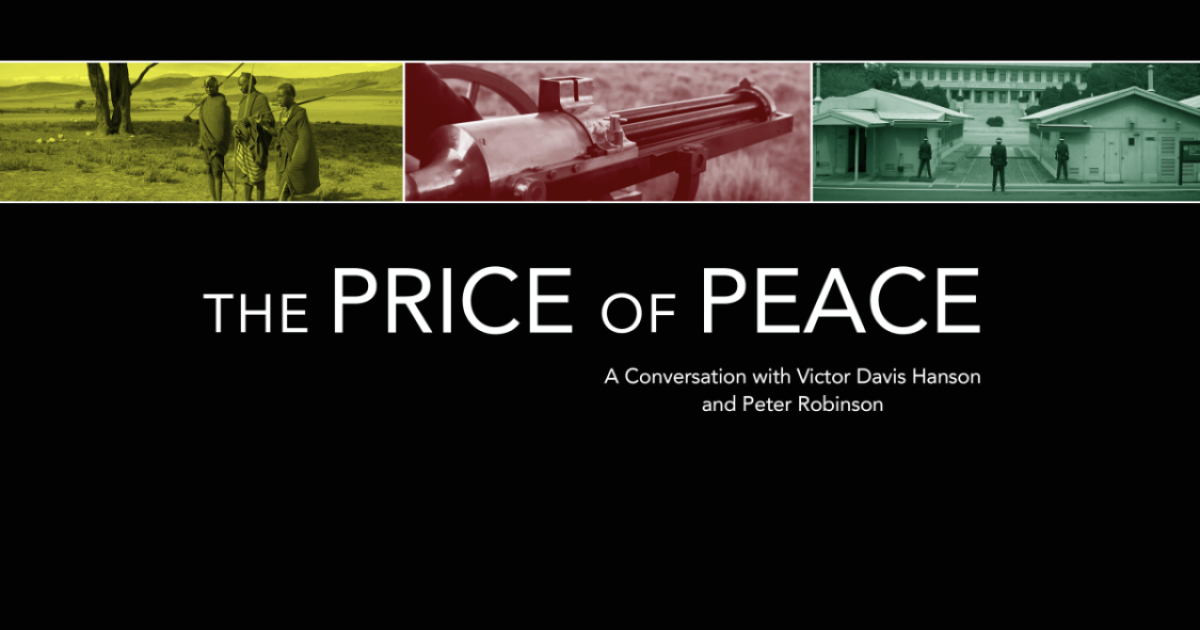 Image for "The Price Of Peace" Screening And Discussion