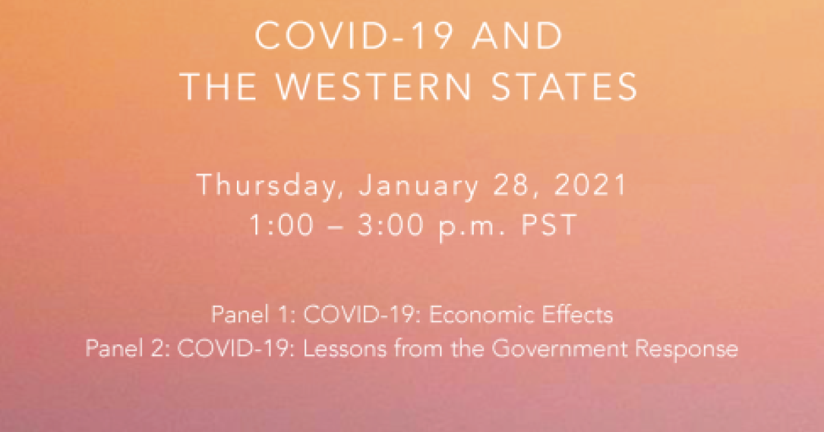 Image for State Of The West Symposium 2021: COVID-19 In The Western States