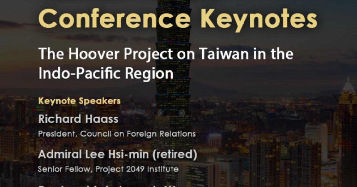 Image for Taiwan Project Conference Keynotes