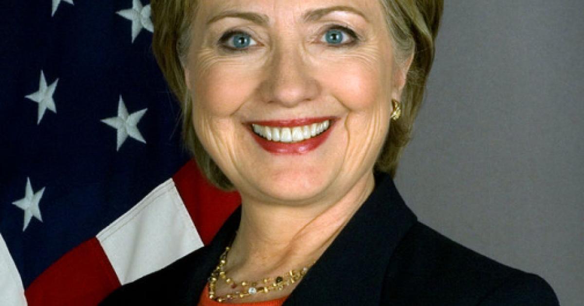 Hillary Clinton official Secretary of State portrait