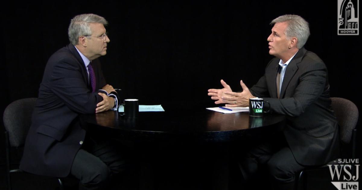Peter Robinson interviews Kevin McCarthy