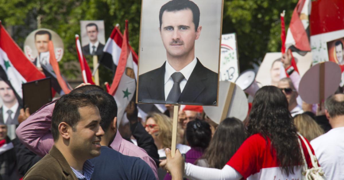 Protest against Bashar al-Assad