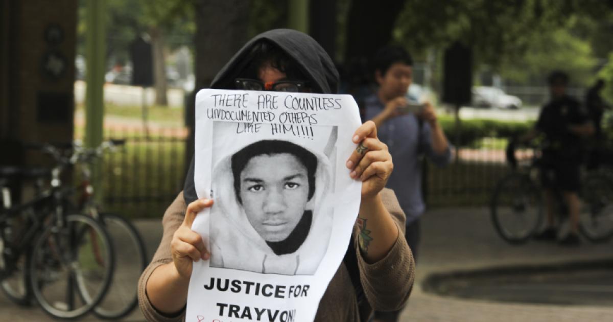 Trayvon Martin protest in Austin, Texas