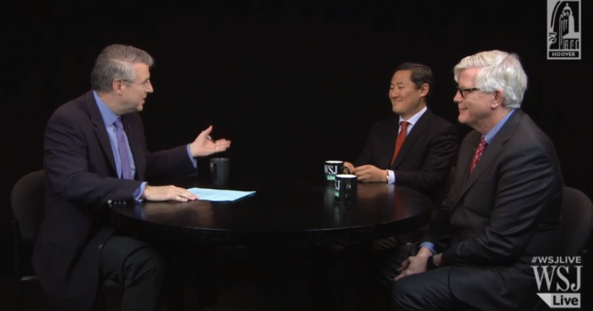 John Yoo and Hugh Hewitt on Uncommon Knowledge