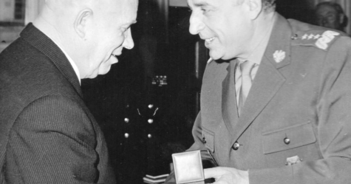 Marian Spychalski with Nikita Khrushchev, Moscow, November 1962