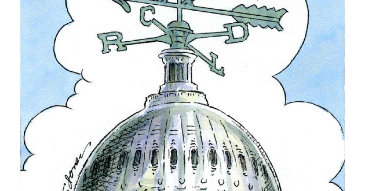 U.S. Capitol as weather vane