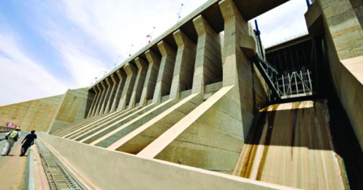 Merowe Dam in Sudan