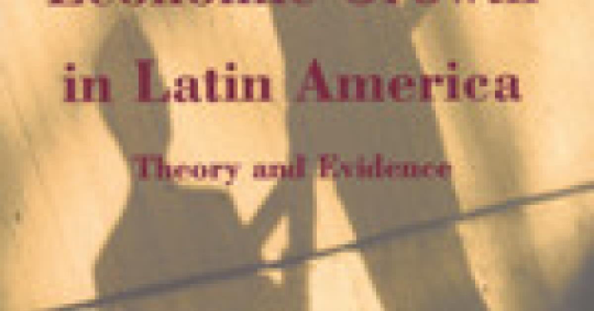 Crony Capitalism and Economic Growth in Latin America: Theory and Evidence