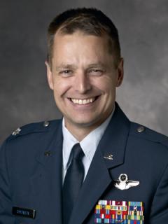 Erik Simonsen, representing the US Air Force, is a national security affairs fel